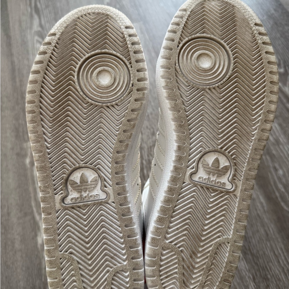 Adidas - White High-Top Sneakers - Men’s 8 (Women’s 9) - Picture 8 of 8